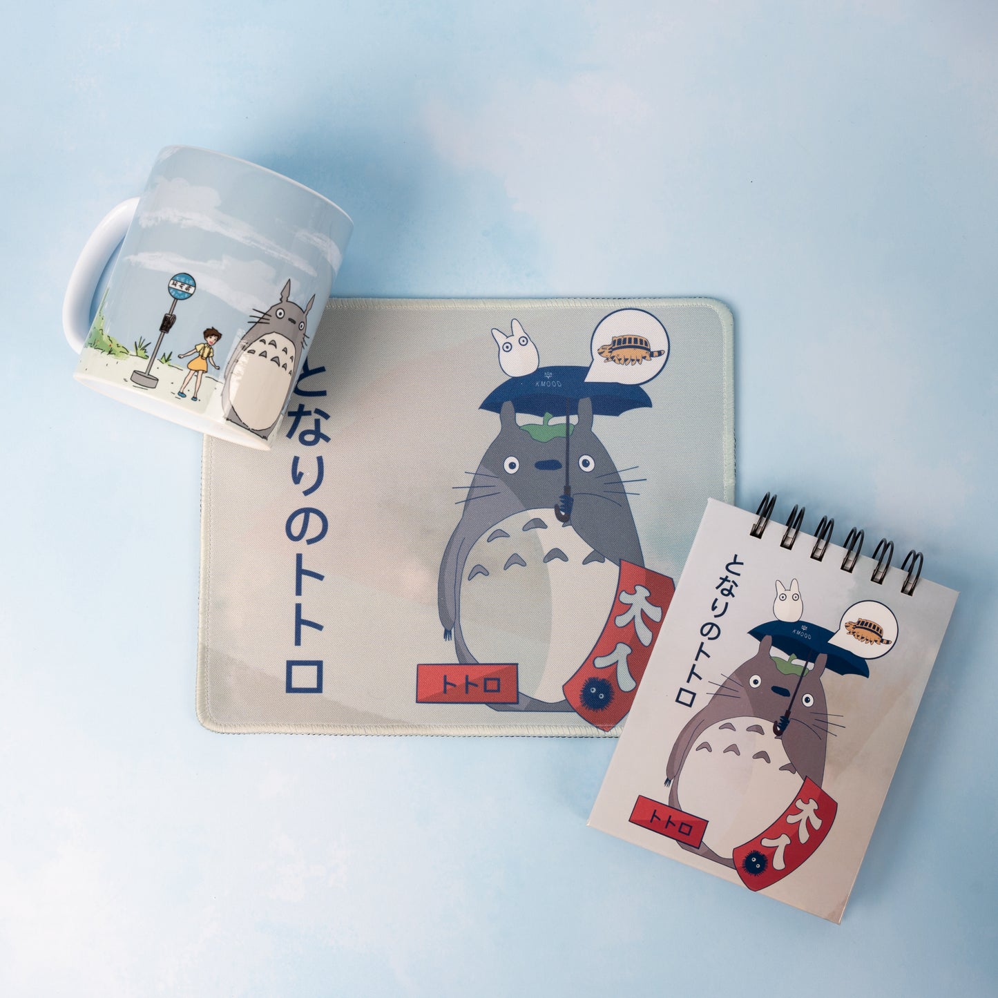 Set de escritorio Mi Vecino Totoro