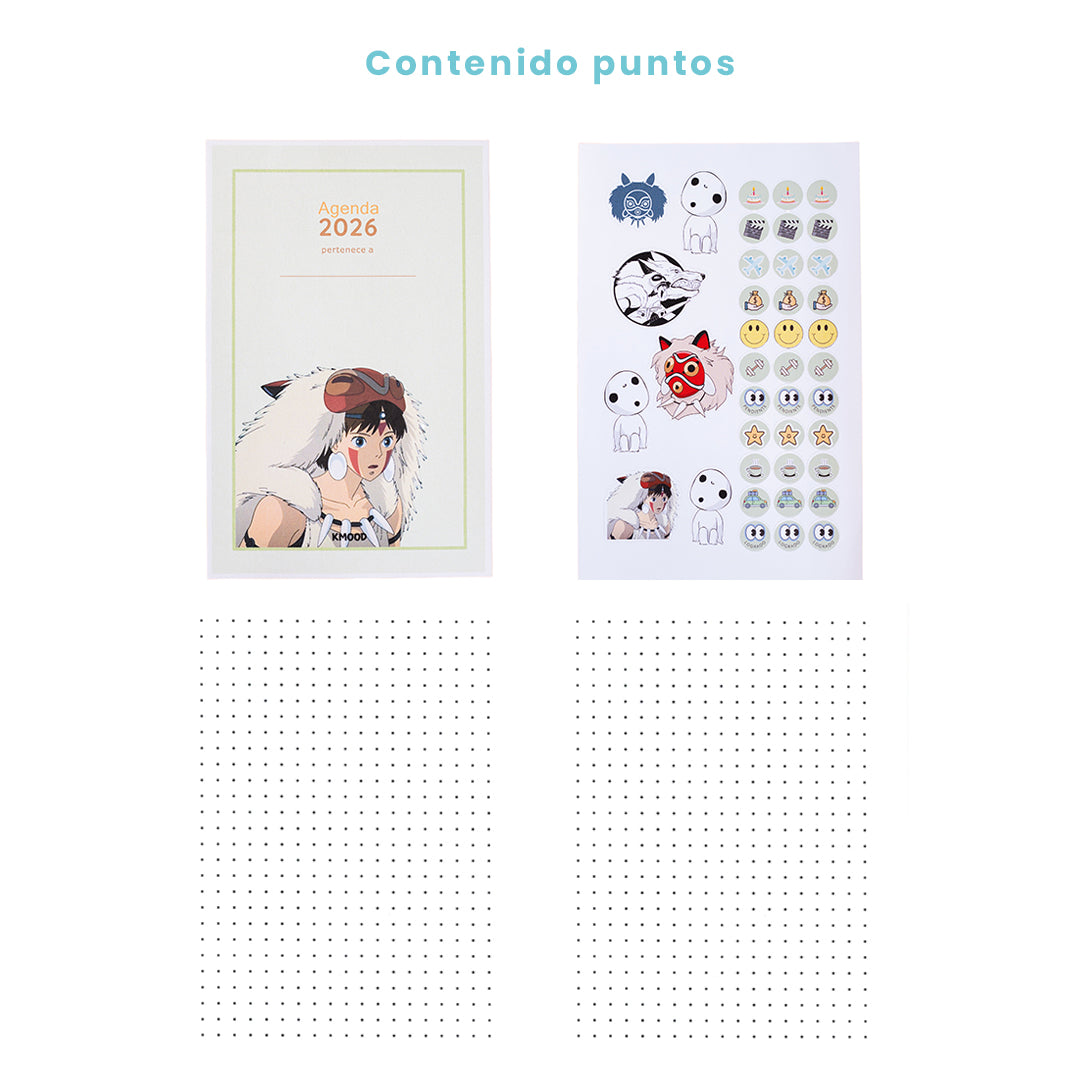 Libreta Princesa Mononoke