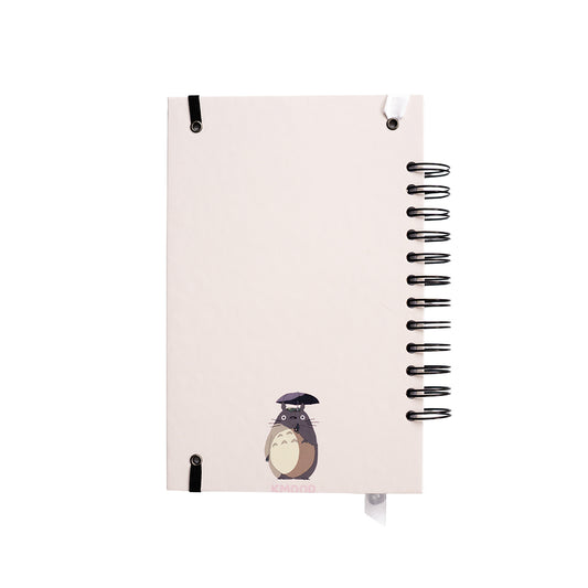 Libreta Totoro Flowers