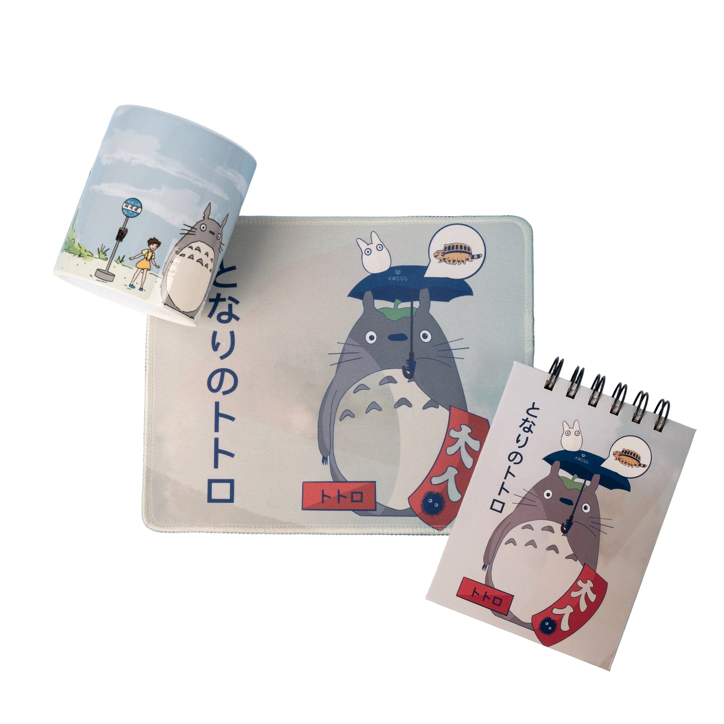 Set de escritorio Mi Vecino Totoro