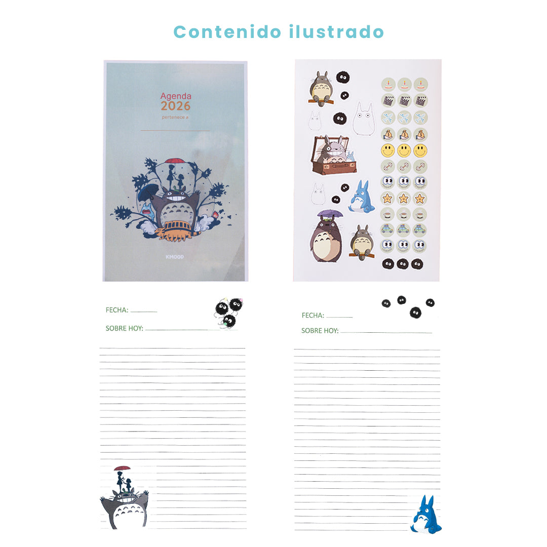 Libreta Mi Vecino Totoro