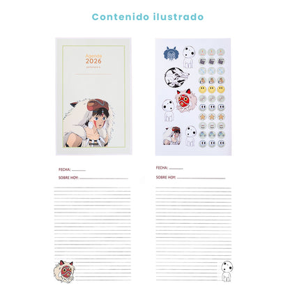 Libreta Princesa Mononoke