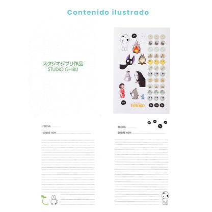 Libreta Studio Ghibli Personajes