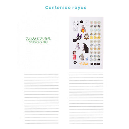 Libreta Studio Ghibli Personajes