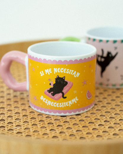 Mug Si me necesitan, desnecesitenme