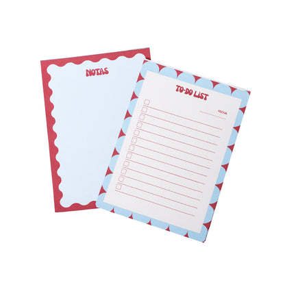 Set de notepads Blue