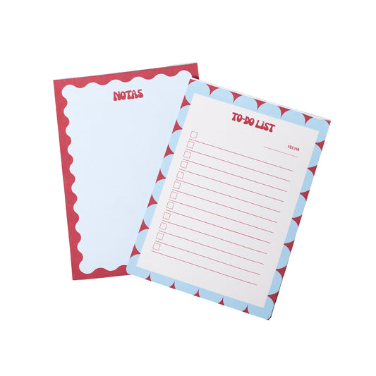 Set de notepads Blue