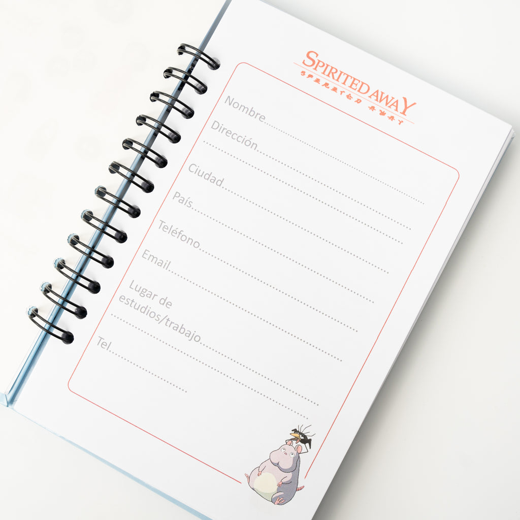 Libreta Spirited Away