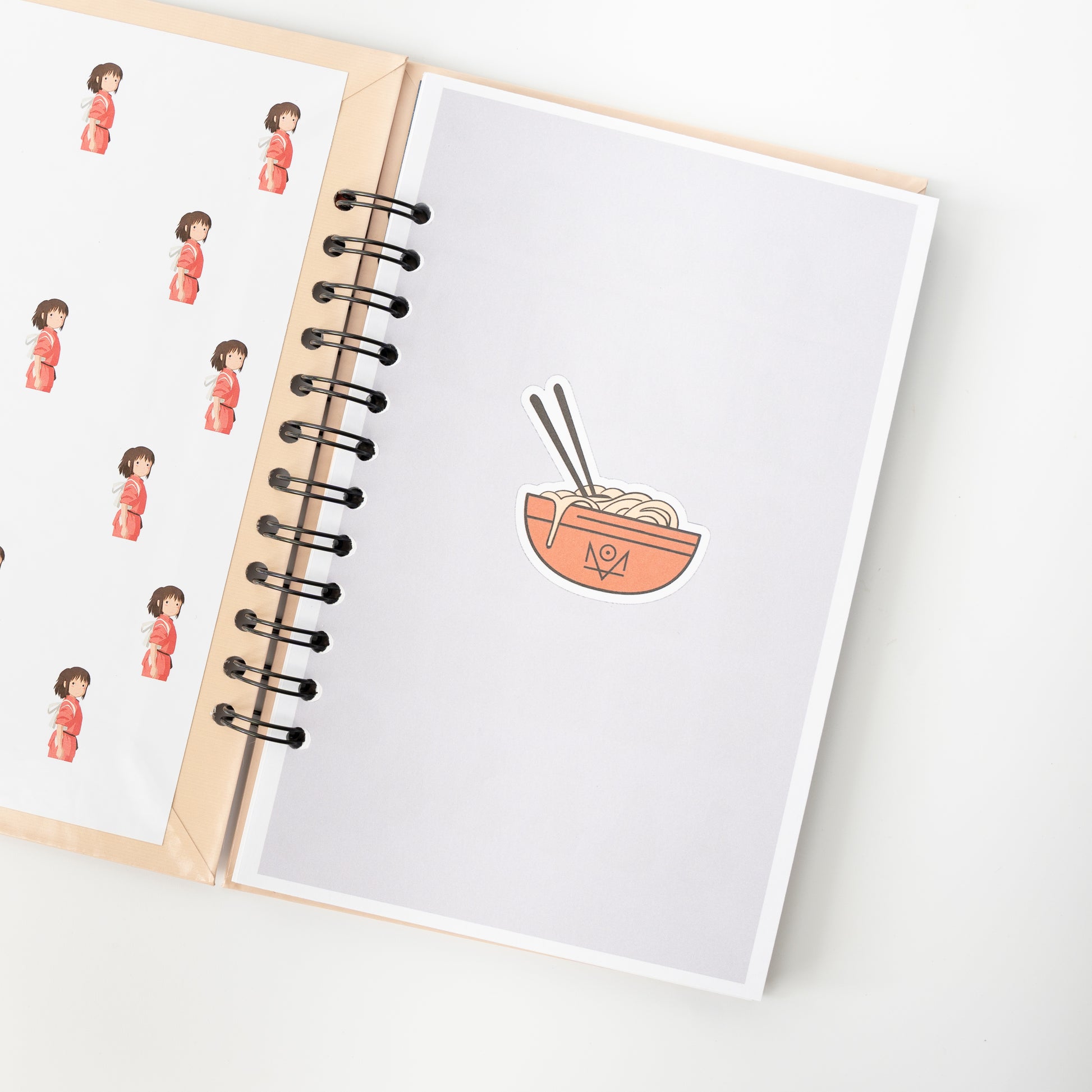 Libreta No Face Ramen