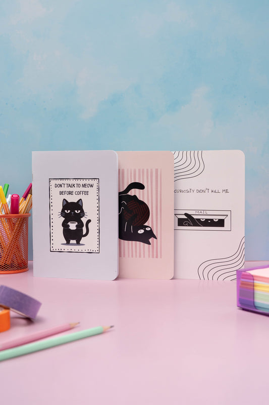 Pack de cuadernos Cats