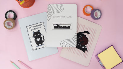 Pack de cuadernos Cats