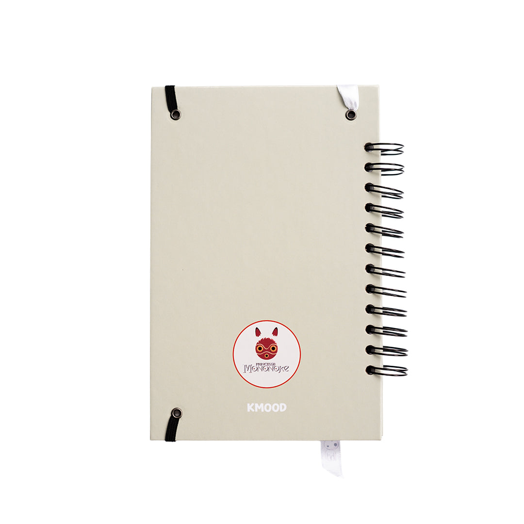 Libreta Princesa Mononoke y Moro