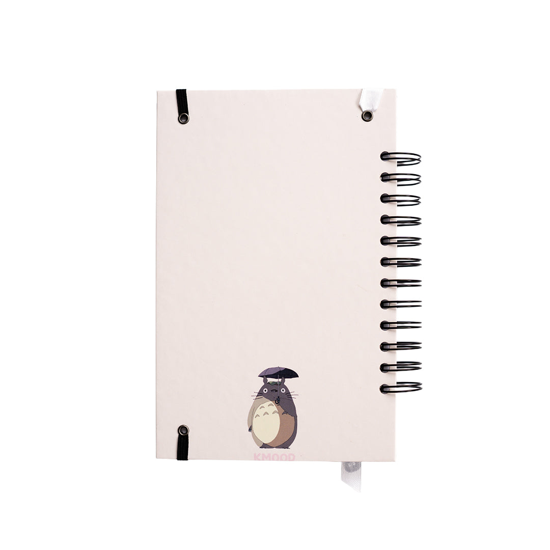 Libreta Totoro Flowers