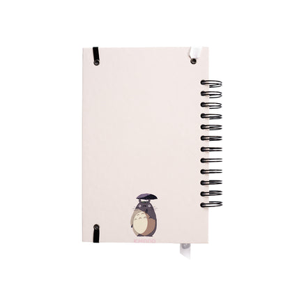 Libreta Totoro Flowers