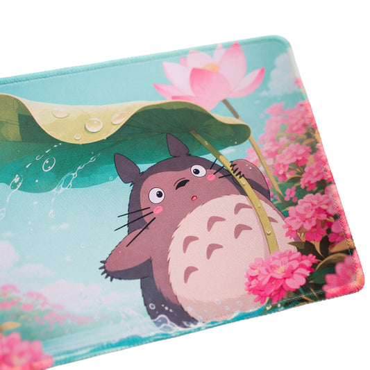 Mousepad Totoro Flowers