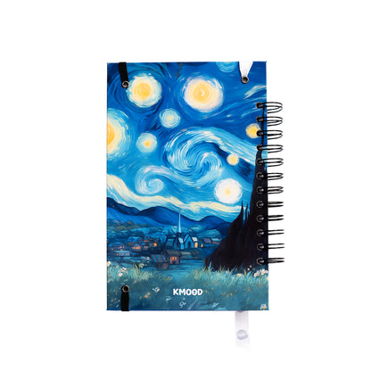 Libreta Totoro y la Noche Estrellada