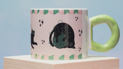 Mug Dancing cats