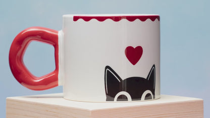 Mug Cat's heart